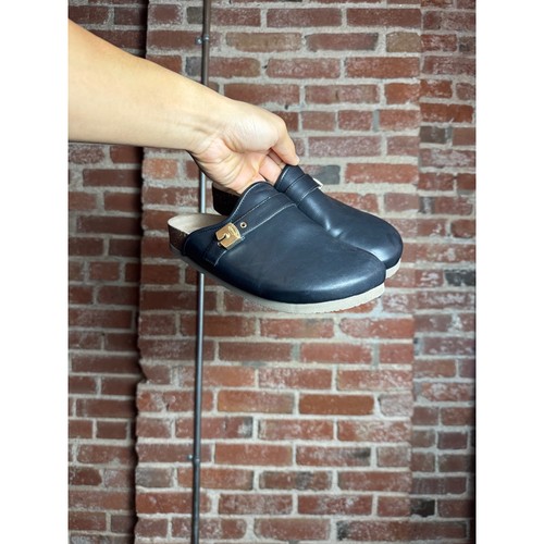 Scholls louis black leather - scholls,